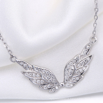 Hot Sales Double Wing Silver Pendants 925 bijoux en argent